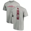 Men's ＃16 Max Melton Arizona Cardinals Backer T-Shirt Ash