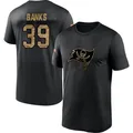 Men's ＃39 Marcus Banks Tampa Bay Buccaneers Black 2020 Salute To Service Performance T-Shirt
