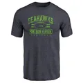 Men's ＃48 Ben Burr-Kirven Seattle Seahawks Navy Flanker T-Shirt