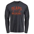 Men's ＃82 Peter LeBlanc Chicago Bears Navy Flanker Long Sleeve T-Shirt