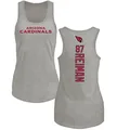 Women's ＃87 Tip Reiman Arizona Cardinals Backer Tank Top Ash