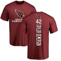 Youth ＃42 Dadrion Taylor-Demerson Arizona Cardinals Backer T-Shirt Maroon