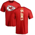 Youth ＃44 Cam Jones Kansas City Chiefs Red Backer T-Shirt