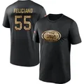 Youth ＃55 Jon Feliciano San Francisco 49ers Black 2020 Salute To Service Performance T-Shirt