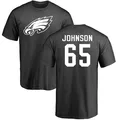 Youth ＃65 Lane Johnson Philadelphia Eagles One Color T-Shirt Ash