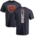 Youth ＃73 Jake Curhan Chicago Bears Navy Backer T-Shirt