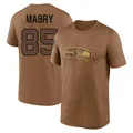 Youth ＃85 Tyler Mabry Seattle Seahawks Brown Legend 2023 Salute To Service Performance T-Shirt